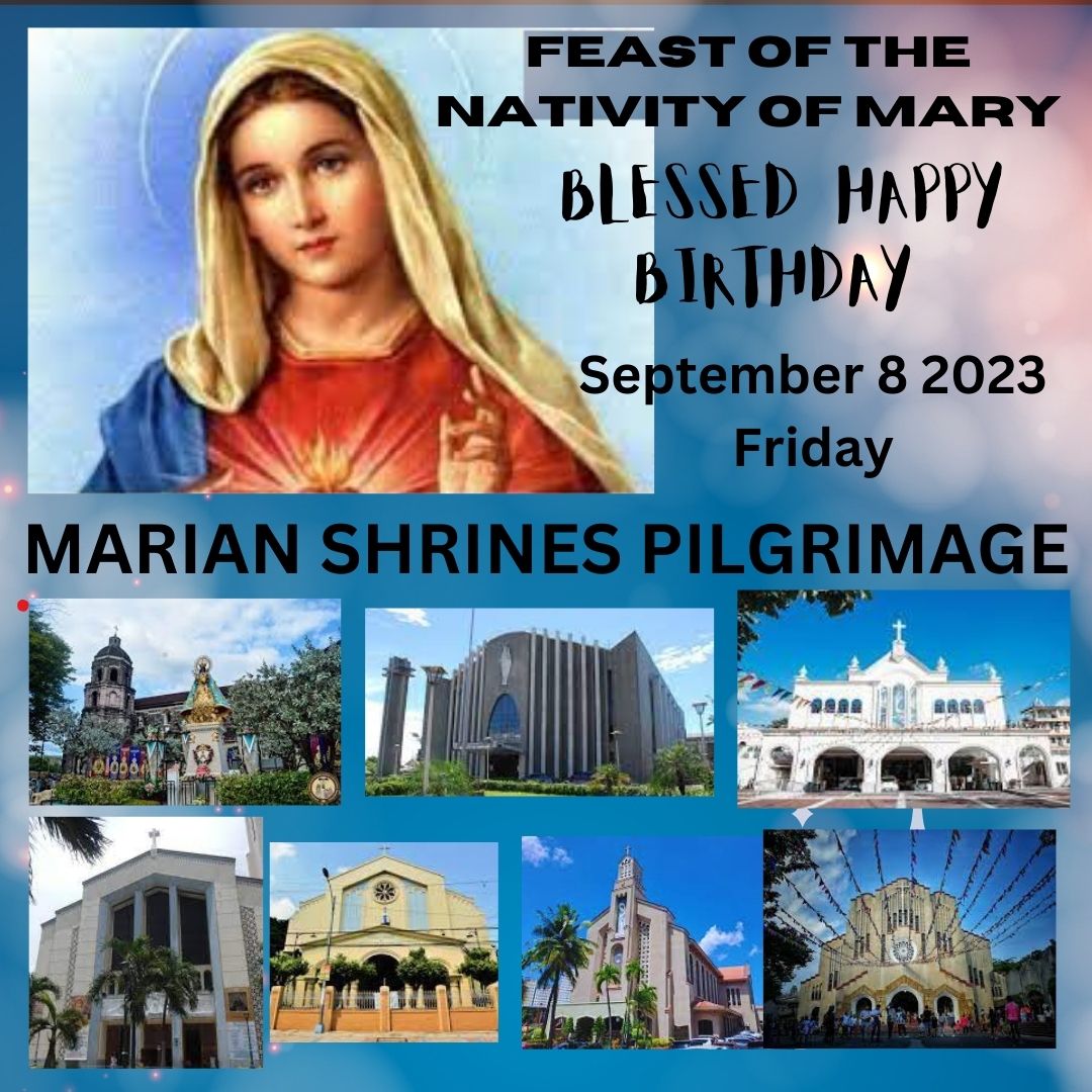 MotherNature888's tweet photo. Marian Shrines Pilgrimage on Sept 8 Fri Mama Mary's Birthday
Early Promo P 888 til Aug 15
Discounted. P 999 til Aug 31
Regular Rate P 1,277 if seats are still available
Group Promo 7 paying+1Free
Book &amp; Buy / First Come First Serve Reservation 
Violet 09155101600 https://t.co/waQH3fawKk
