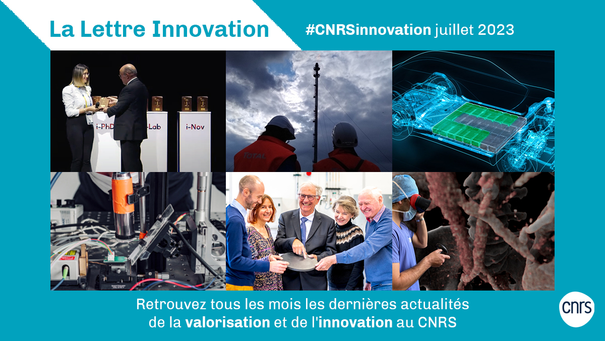 #CNRSinnovation 💡 La nouvelle lettre innovation du CNRS est sortie ! Laboratoires communs, start-up, brevets, événements... Retrouvez tous les mois les dernières actualités de la #valorisation et de l'#innovation au <a href="/CNRS/">CNRS 🌍</a>.

➡ cnrs.fr/fr/la-lettre-i…