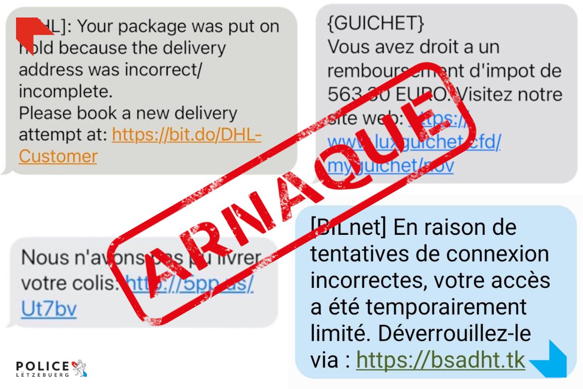 Police Luxembourg tweet media
