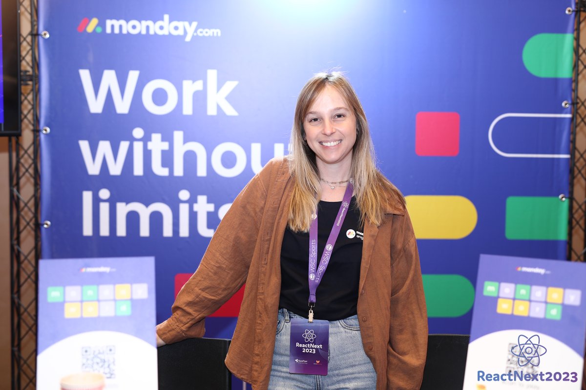 eventhandlerPro's tweet image. #ReactNext &apos;23 was proudly sponsored by @mondaydotcom - Work OS. GIF lover. Time saver. Email chain breaker. Not the YouTube ad team. 

Check out their amazing career opportunities at react-next.com/jobs/