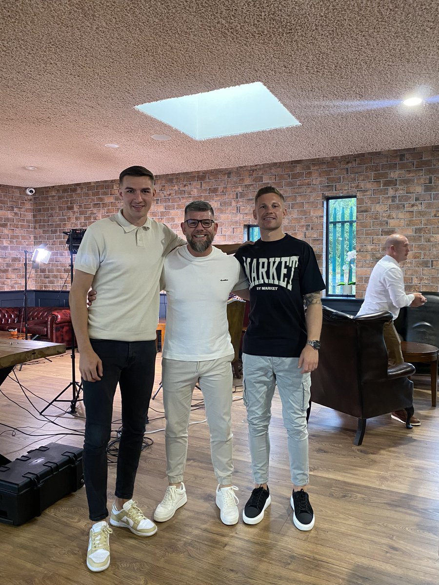 We had @LukeByrne93 & @SeanBoyd16 on the podcast over the weekend… It’s over on YouTube now ! Subscribe to “In Da Name of the Father” channel on YouTube and have a listen 🫶