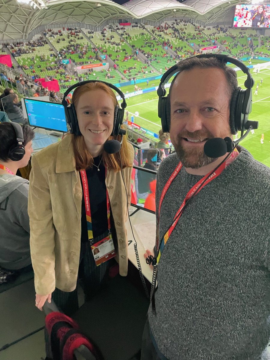 Ned Hall (@nedhallsport) on Twitter photo Delighted to have <a href="/gomvfc/">Melbourne Victory</a> Medal winner Beattie Goad alongside me in commentary tonight. Stadium filling up nicely. Reminder you can hear us here: ab.co/streamWWC Delighted to have <a href="/gomvfc/">Melbourne Victory</a> Medal winner Beattie Goad alongside me in commentary tonight. Stadium filling up nicely. Reminder you can hear us here: ab.co/streamWWC