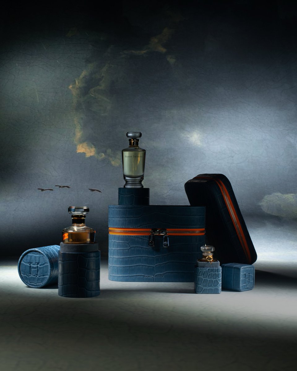 HJParfums's tweet photo. @HJParfums is introducing Voyage, a line of travel accessories crafted in precious materials, designed to house HJ's art-de-vivre.

#Voyage #HauteParfumerieVivante #HenryJacques https://t.co/f6EuSzVBIu