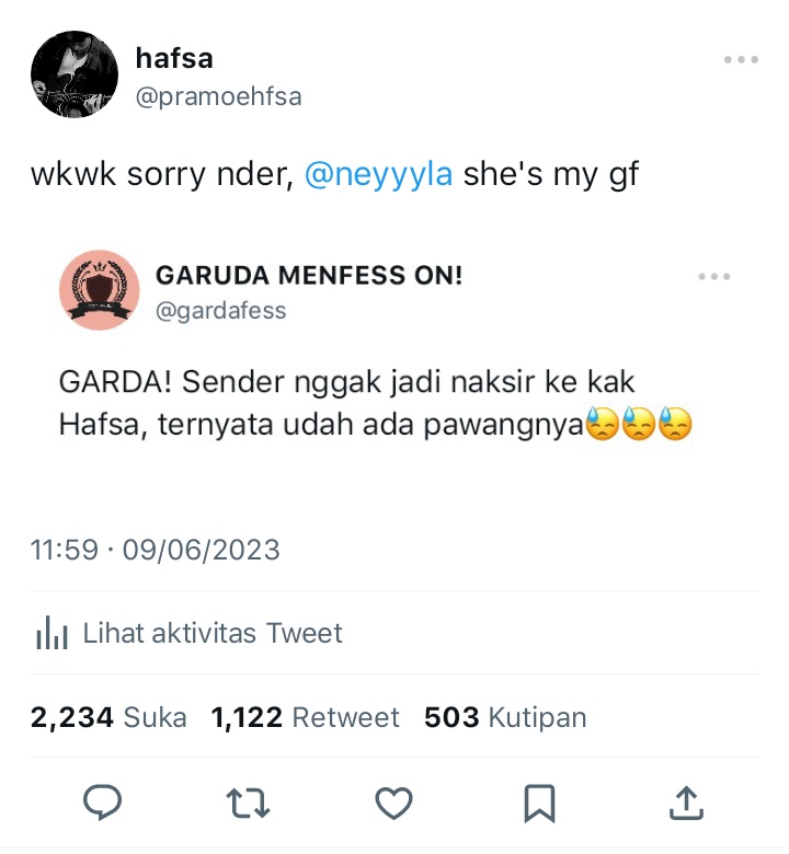scenarisha tweet picture