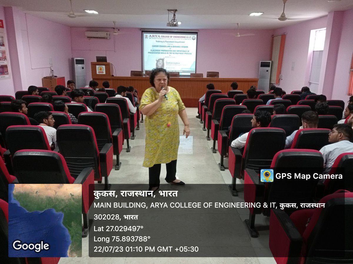 aryacolleges's tweet photo. Dept of Training & Placement, #AryaCollege Organized #CareerCounselling & #GuidanceSession on Placement Preparation & Importance of Presentation Skills in the Recruitment Process. The Session was delivered by Winfred Crawford, NLP Coach &Motivation Trainer, Founder,Winner's Creek https://t.co/ZbMkU9h4bZ