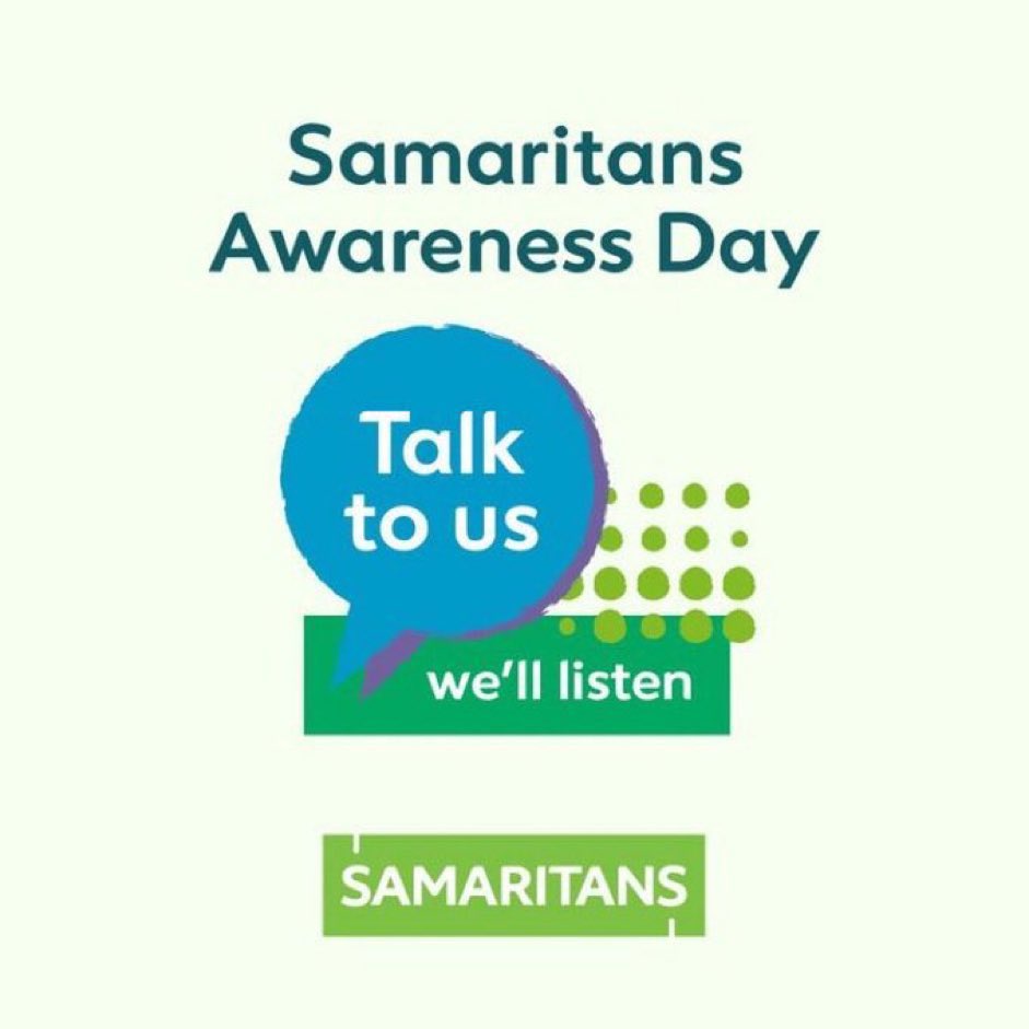 sams_kingston's tweet image. Today is #SamaritansAwarenessDay 🙌

Whoever you are, whatever you’re going through, you can talk to us on 116 123.   

Retweet and help us reach more people who might need us.