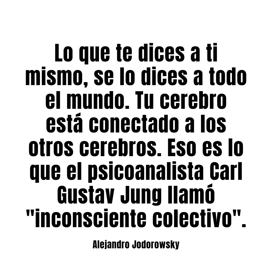 alejodorowsky's tweet photo. Lo que te dices a ti mismo... https://t.co/Bp6i47J8d3
