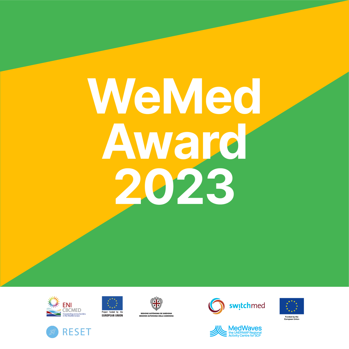 MedWaves_Centre's tweet photo. 🏆♻️ WeMed Sustainability Award 2023 for Green #Changemakers of the #Mediterranean, this award is for you!

Apply now 👉https://t.co/YIzNtC72Gt
More info 👉https://t.co/snwkgUA7Ku

#Sustainability #CircularEconomy #GreenBusiness #WeMedAward https://t.co/V0p2aBCIsM