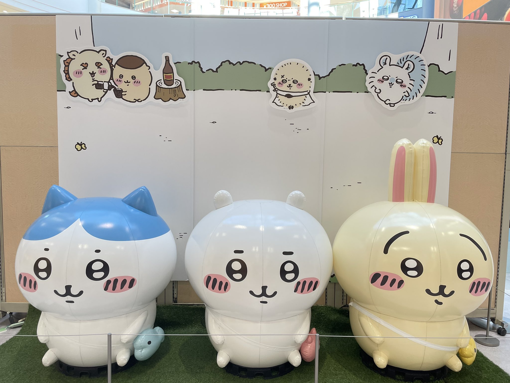 ちいかわ ぬいぐるみミニソファ 非売品 ノベルティ 非売品】ちいかわ ぬいぐるみミニソファー ちいかわマーケット