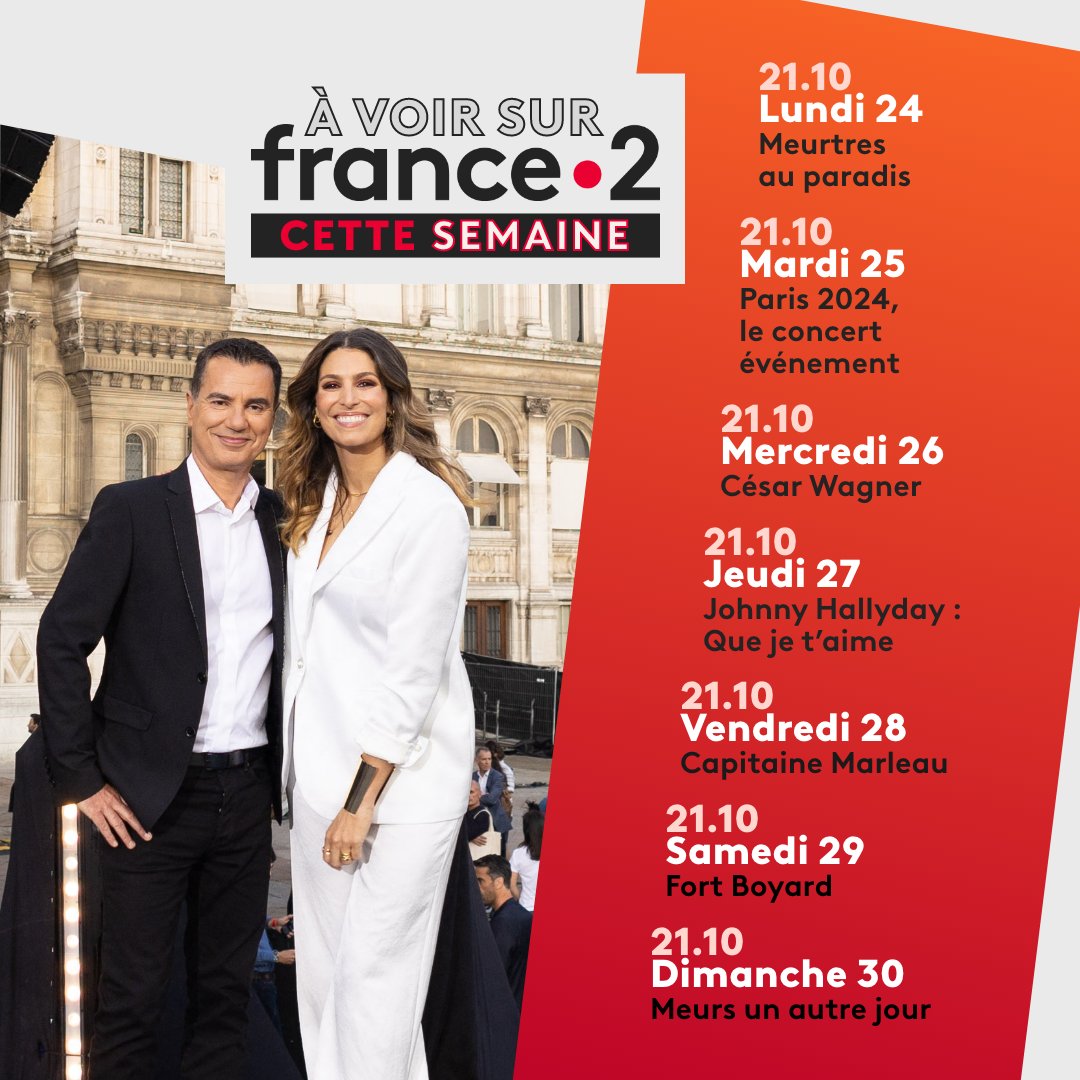 FRANCE 2 PROGRAMME DIMANCHE visual data 7