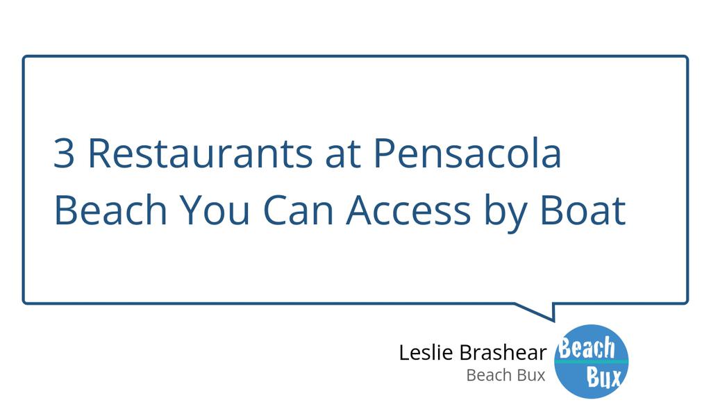 The Oar House serves both lunch and dinner, making it a great stop any time of the day.

Read the full article: 3 Restaurants at Pensacola Beach You Can Access by Boat
▸ lttr.ai/AEXVE

#PensacolaBeach #Pensacola #HappyHourSpecials
