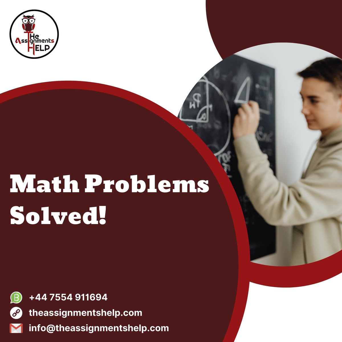 tasignmentshelp's tweet image. Math troubles? We&apos;ve got the solution!

Our mathematics assignment help service is tailored to make complex problems simple and boost your academic performance.

Visit Website: theassignmentshelp.com
.
.
#InternationalStudentsHelp #UKBrand #Assignment #Maths #Mathematics #Math
