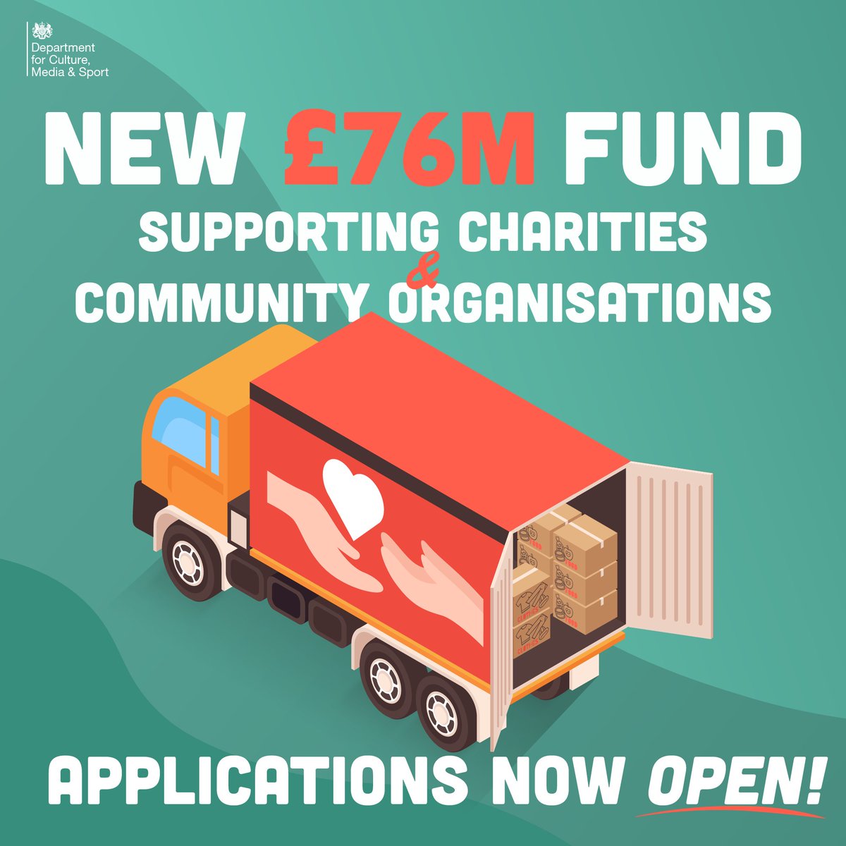 Department for Culture, Media and Sport (@dcms) on Twitter photo We are launching a new fund to support charities and community organisations that help vulnerable people
The ÂŁ76 million Community Organisations Cost of Living Fund will support organisations with rising costs and increased demand
Details ▶️ gov.uk/government/new…
<a href="/TNLComFund/">The National Lottery Community Fund</a> We are launching a new fund to support charities and community organisations that help vulnerable people
The ÂŁ76 million Community Organisations Cost of Living Fund will support organisations with rising costs and increased demand
Details ▶️ gov.uk/government/new…
<a href="/TNLComFund/">The National Lottery Community Fund</a>
