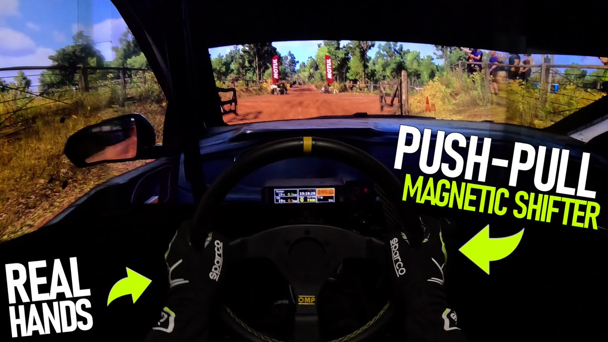 Sim-Lab Rally Shifter Push-Pull 