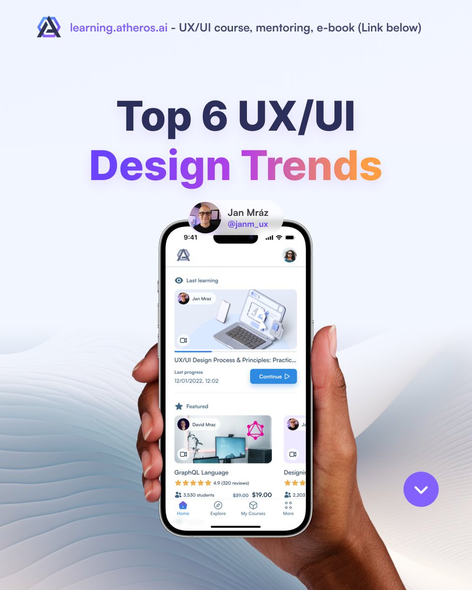 janm_uiux's tweet photo. Top UX/UI design trends for 2023 🔥

Retweets are highly appreciated! 💜 https://t.co/IP0EUZoMP4