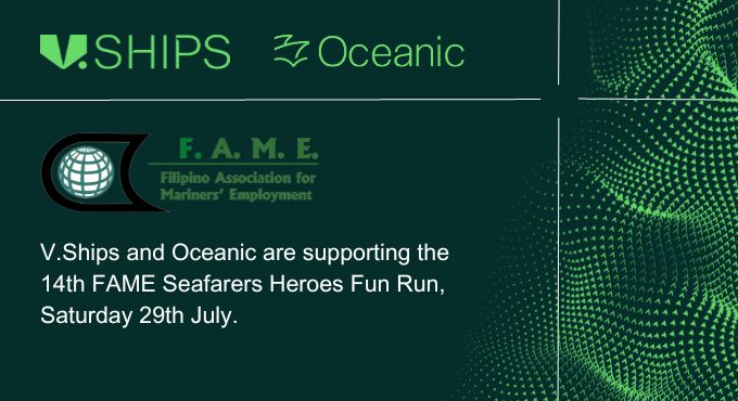 vgroupmaritime's tweet photo. V.Ships &amp; @Oceanic_MS are supporting the 14th Filipino Association for Mariners’ Employment Seafarers Heroes Fun Run, Sat 29 July.

As sponsors, we will host activities including face painting for kids &amp; nutritionist advice on healthy eating.

#Seafarers #maritime #FunRun2023 https://t.co/mCSi1DUI9M