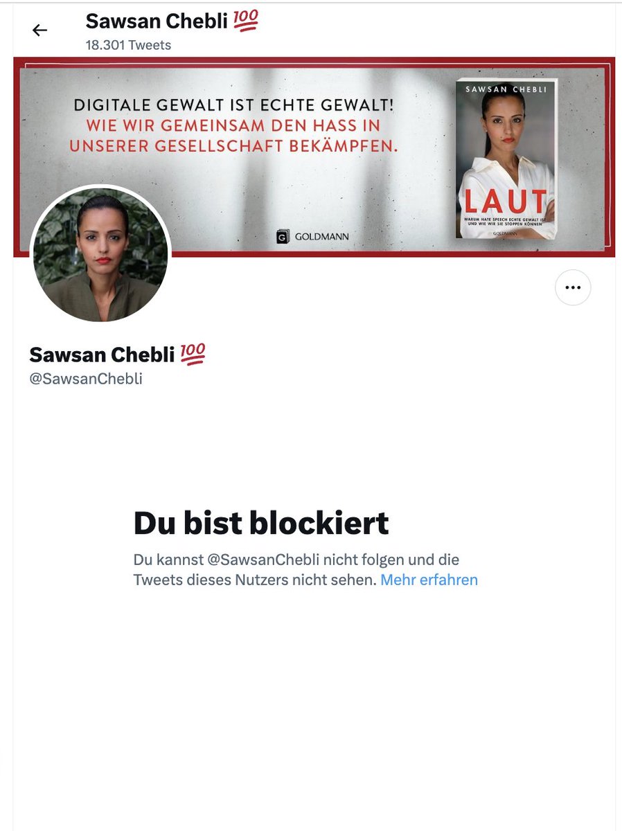 Kritische Nachfragen zu den umstrittenen Krankenhaus-Geschäften ihres Ehemanns Nizar Maarouf und ihren Nichten mag @sawsanchebli nicht so gerne. twitter.com/BeaBovary/stat…