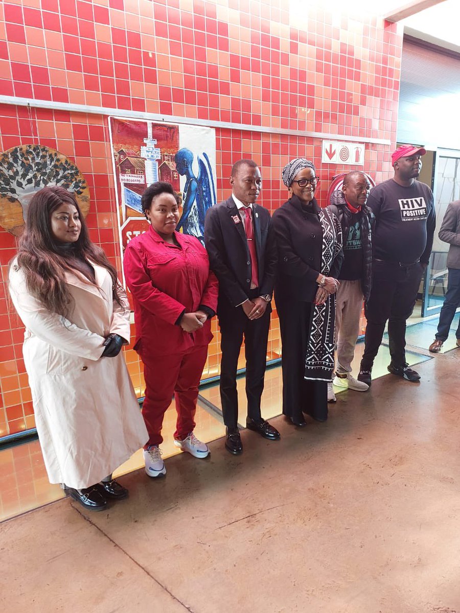 Good morning Joburg, this morning we are at Soweto Theatre for the launch of the U=U campaign, this is one of our initiatives to curb and prevent HIV infections 
#ActAndBeSure