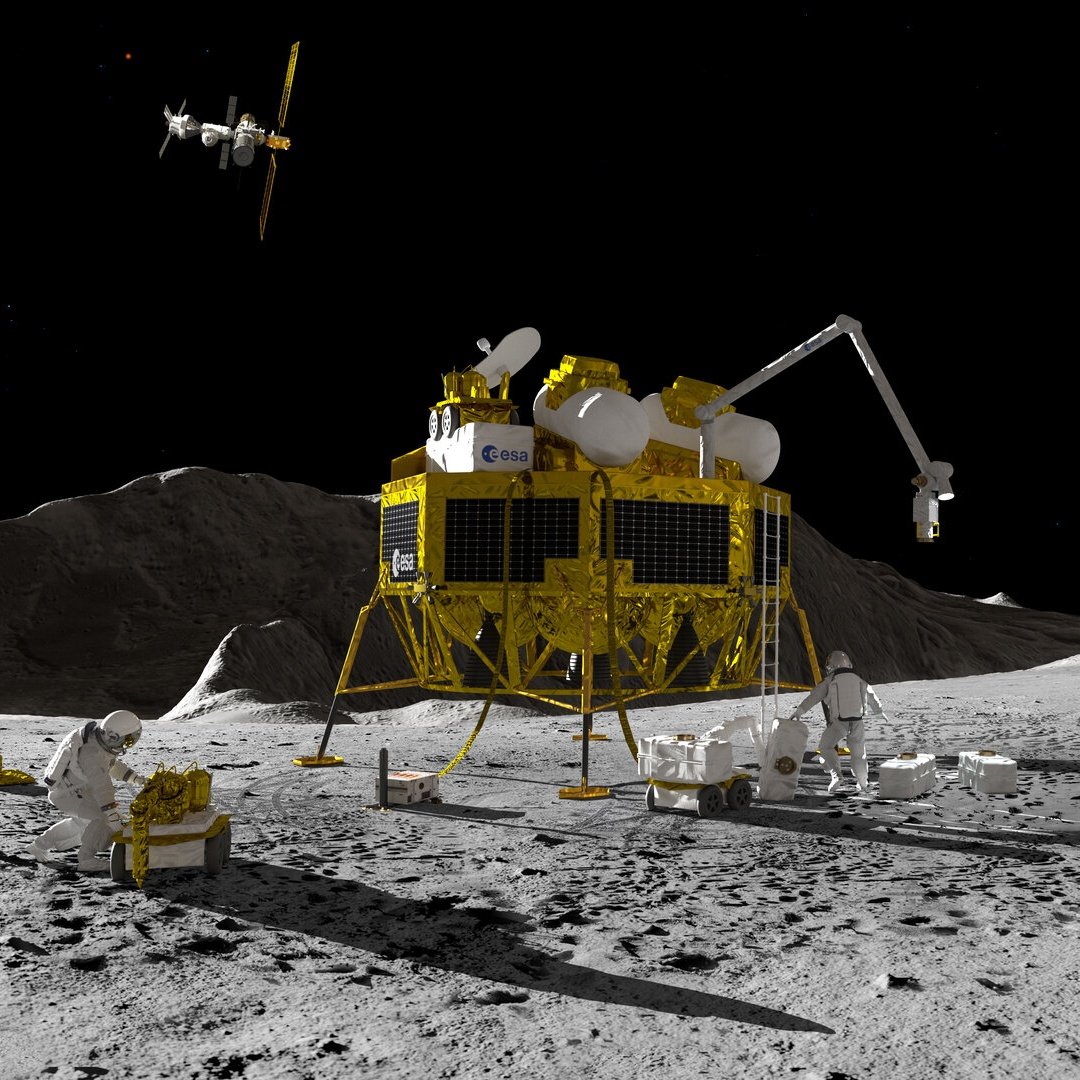 Argonaut será el módulo de aterrizaje lunar autónomo de Europa.

Diseñado para ser versátil, se lanzará en el #Ariane6 y podría llevar carga a la superficie de la Luna.