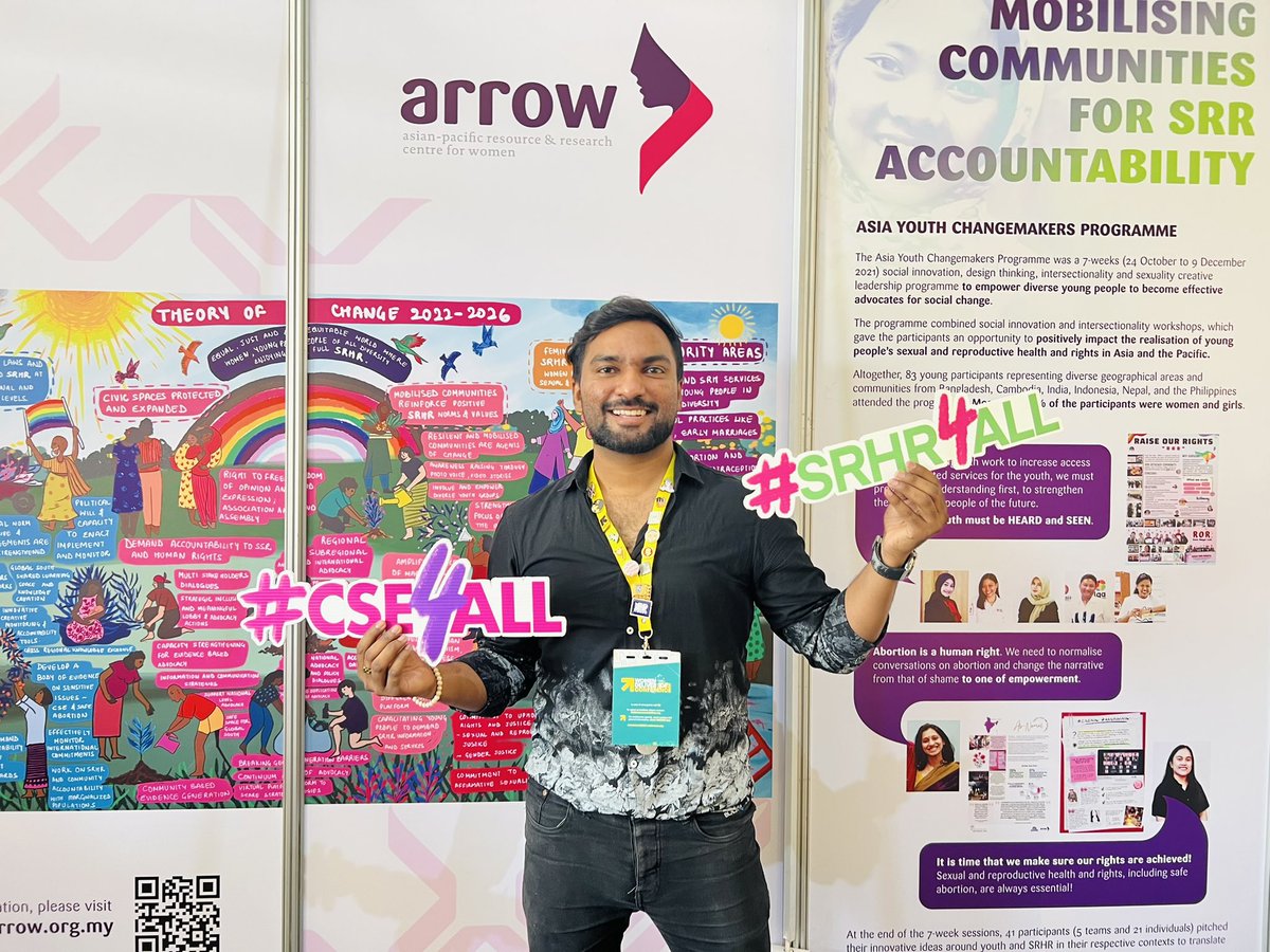 joshuavd's tweet photo. We should continue our struggle to ensure #CSE4All and #SRHR4All particularly #1point8 adolescents and youth around the world to bring positive and substantial change in society.
#WD2023 #ISYD @ARROW_Women @WomenDeliver @ISYDPakistan @YouthDeliver @PJNPakistan @PMsYouthProgram https://t.co/xzJHcofEYq