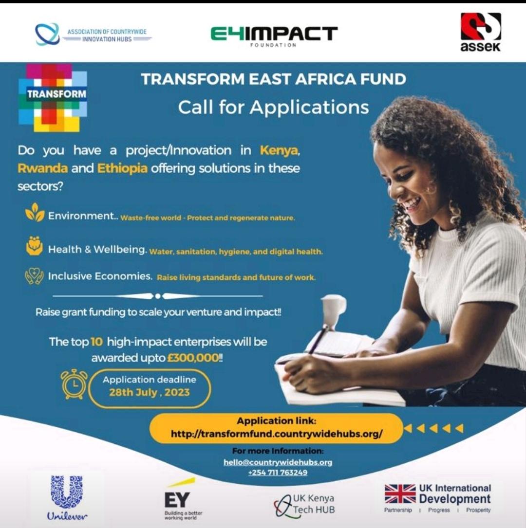 DomBiwott's tweet photo. Call for applications: Kenya, Rwanda, Ethiopia.
@Chero_Sharon @CheptabNandi029 @CentreForCommu6 @RukundoChrist14 @NorebKE @eldohub @Nandi029 @agribnews @Rwandabiosolut @kenya https://t.co/it9YucsJTn