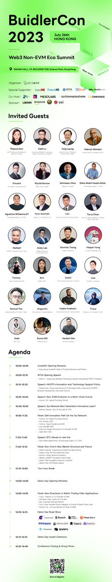 📢BuidlerCon2023 Latest agenda information for you~!
