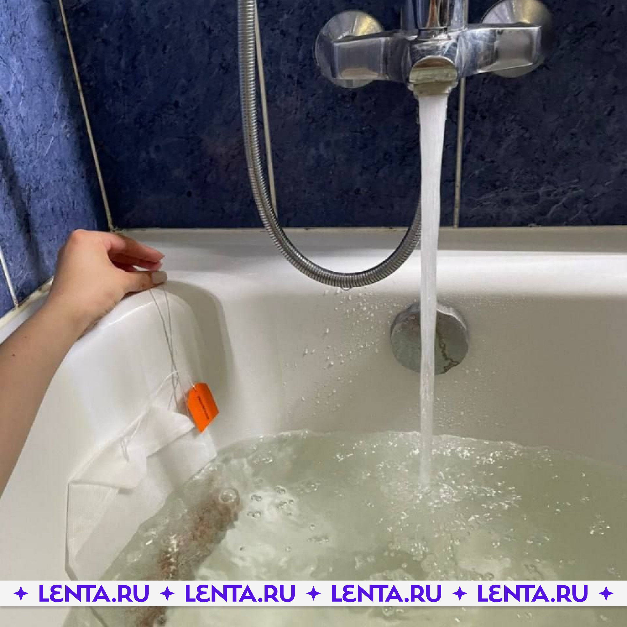 Лента.ру on Twitter: "В сети нашли огромные чайные пакетики для ванной ...