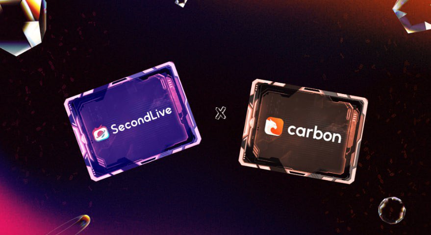 SecondLiveReal's tweet photo. 🎉 We're thrilled to announce a new partnership with @trycarbonio !

🌲 #Carbon is fast decentralized web3 browser with 100% privacy and multichain wallet. 

🔥 Stay tuned for more updates on our collaboration!

#SecondLive #AI #Metaverse https://t.co/8bOW337XJ4