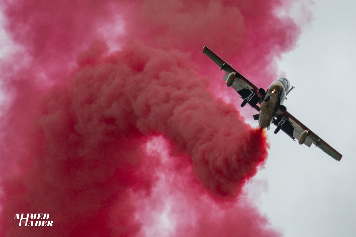 Ahmedhader's tweet image. فرسان الامارات في معرض اير تاتو ٢٠٢٣ Fursan Alemarat (Air Tattoo 2023) #riat #riat2023