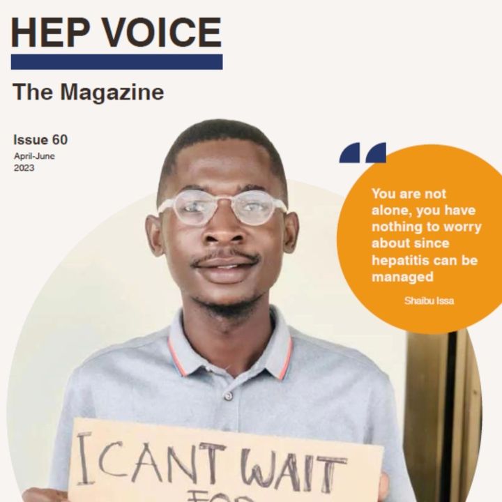 Shaibu is Hepatitis B advocate dedicated to raise awareness and educate people about The diseases and how can be managed  
The second edition of #HepVoice is out🎉
Get insights into all news and updates from the global #hepatitis community this quarter
@Hep_Alliance 
#HepCantWait