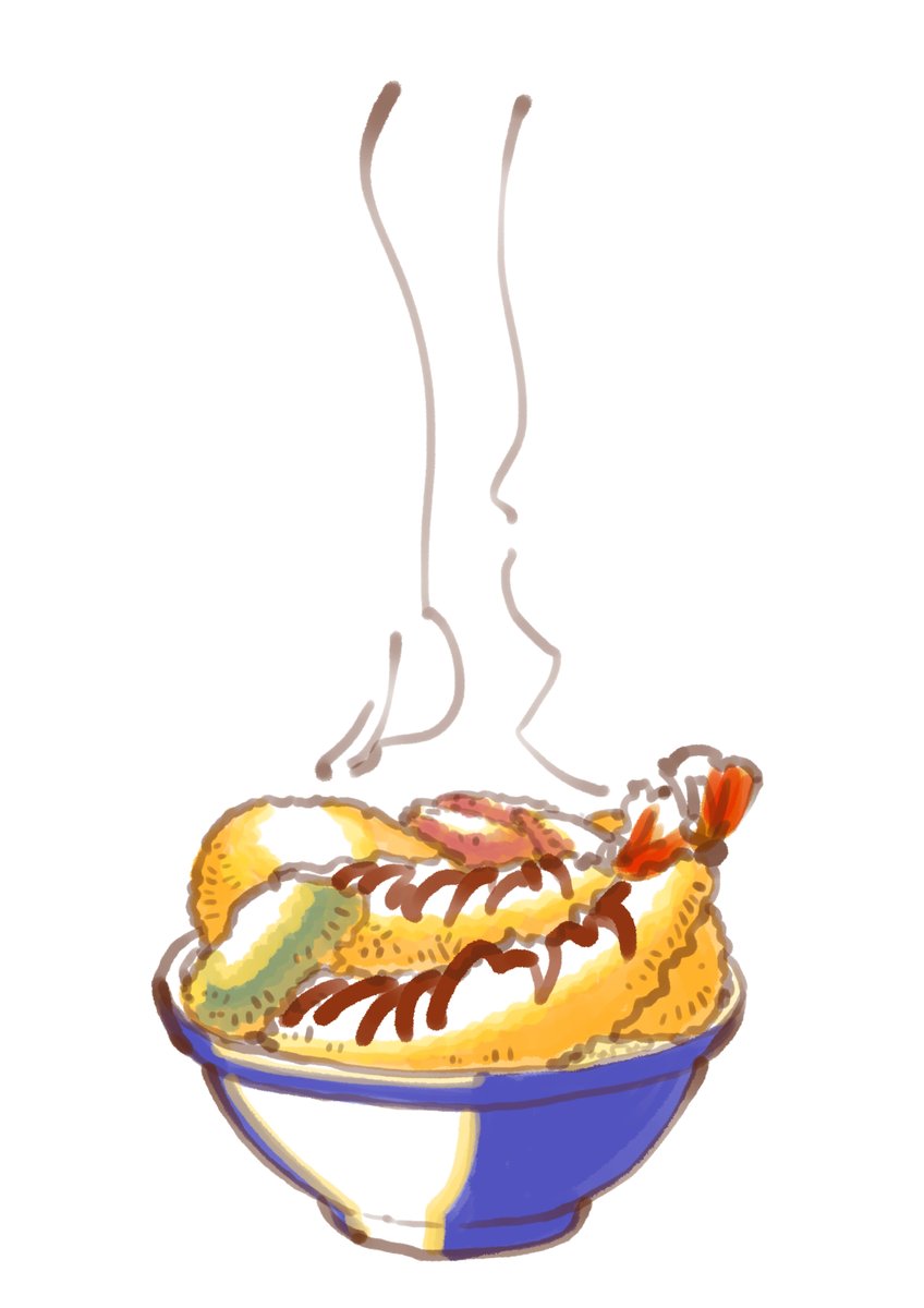 tempura shrimp shrimp tempura no humans food focus food simple background  illustration images