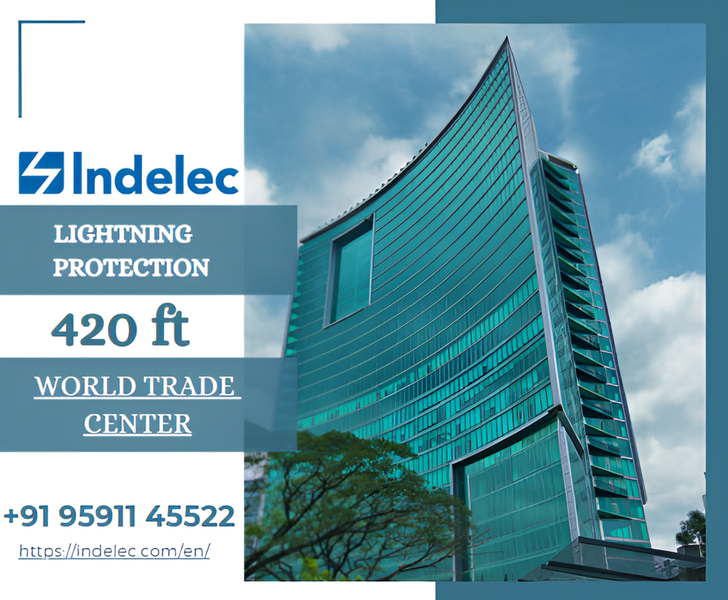 indelecindia's tweet photo. "Rising to new heights of protection, Brigade World Trade Center Bengaluru is fortified with an Indelec IOT lightning arrestor, securing the future with innovation and safety."
#BrigadeWorldTradeCentre #IndelecIOT #SkylineProtection https://t.co/xXpYzDKO3r