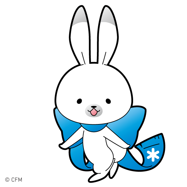 「たまには気分転換に、お散歩もいいうさよ #ラビット・ユキネ #うさんぽ #暑さに」|ラビット【公式】ユキネのイラスト