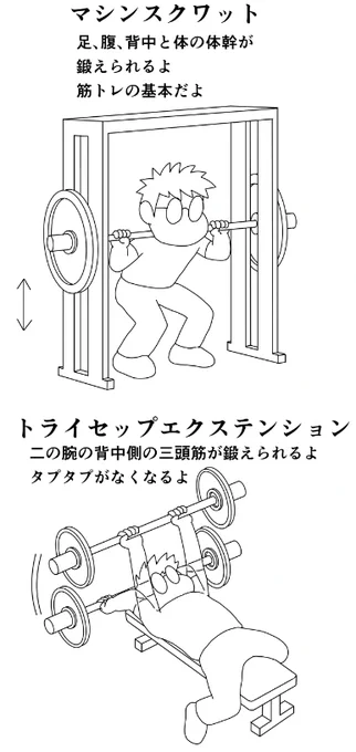 今日のトレ 早朝ジョギング7km マシンフルスクワット,60k10,70k10x3 トライセップエクステンション20k15x3,30k10x3 クランチ前左右各40x2 ケーブルバープレス30k15x3 ケーブルローププレス30k10x3,35k10x3 アーノルドプレス片側15k10x3,同20k10x3 70分 #筋トレ #ダイエット