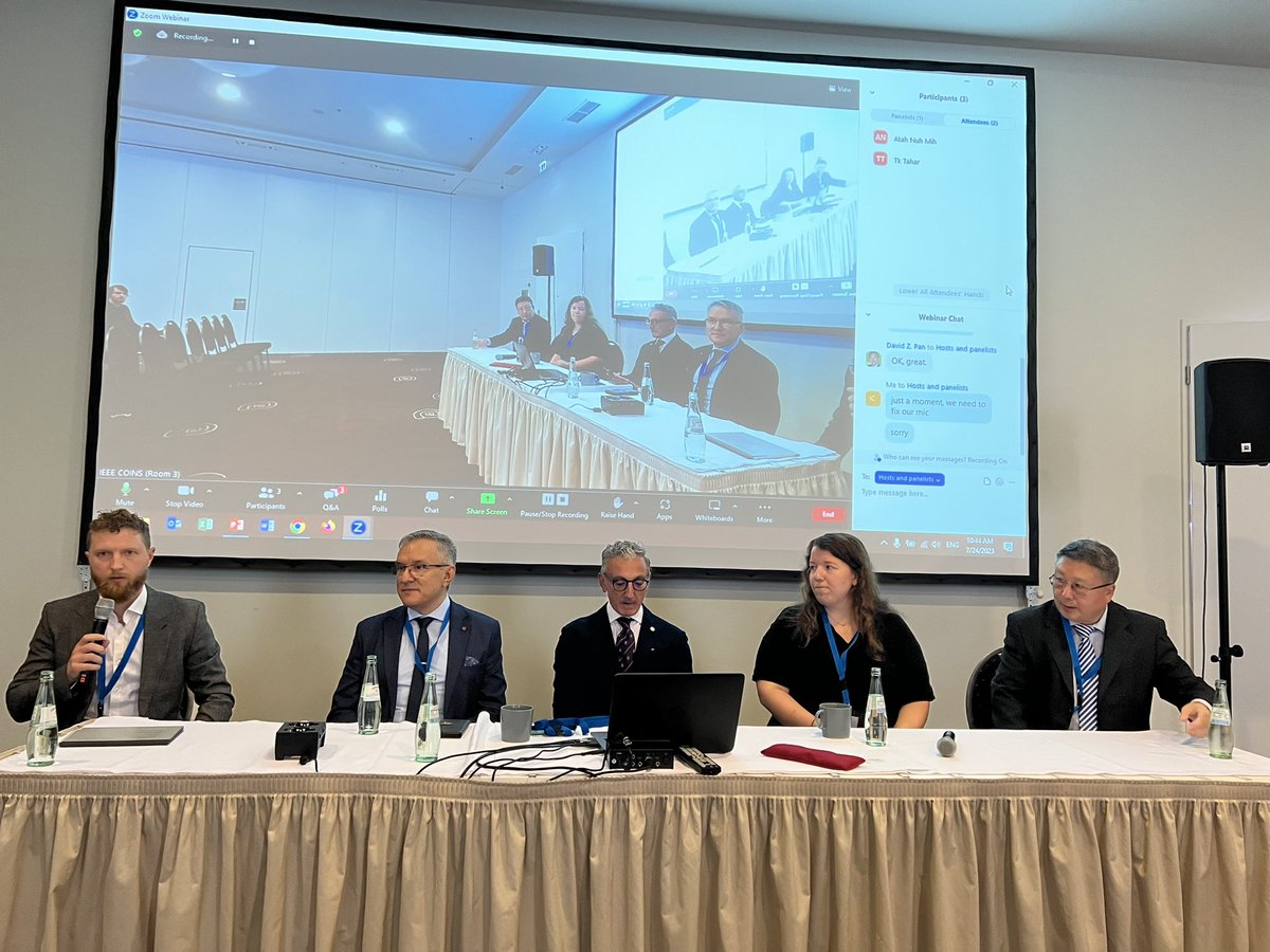 #IEEECoins #Berlin #blockchain panel has officially kicked off! 😍 #IoT #AI #web3 <a href="/nChainGlobal/">nChain</a> <a href="/GiovanniFranz/">Giovanni Franzese</a> <a href="/DrOVaughan/">Owen</a> <a href="/zeminggao/">Zem Gao</a> <a href="/CostaSga/">Konstantinos Sgantzos</a>  <a href="/RealCoinGeek/">CoinGeek</a>
