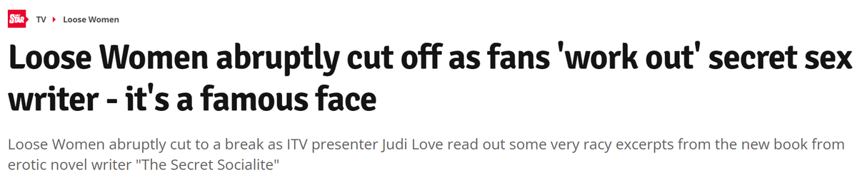 The Secret Socialite tweet media