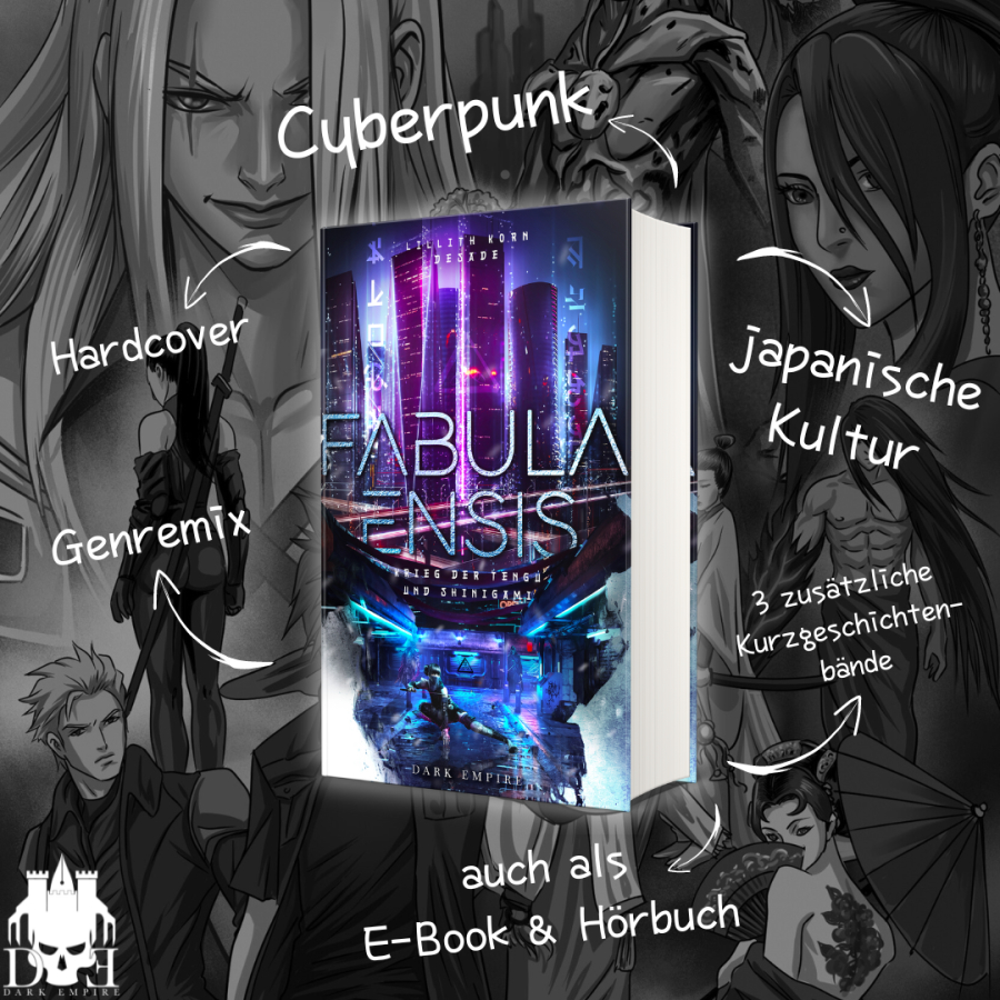 dark_verlag's tweet image. ⚔️ Fabula Ensis ⚔️

In einer Welt, die von Dämonen beherrscht wird, gibt es nur drei Menschen, die das Unheil aufhalten können … 

#fabulaensis #darkempireverlag #cyberpunk #darkfantasy #sciencefiction