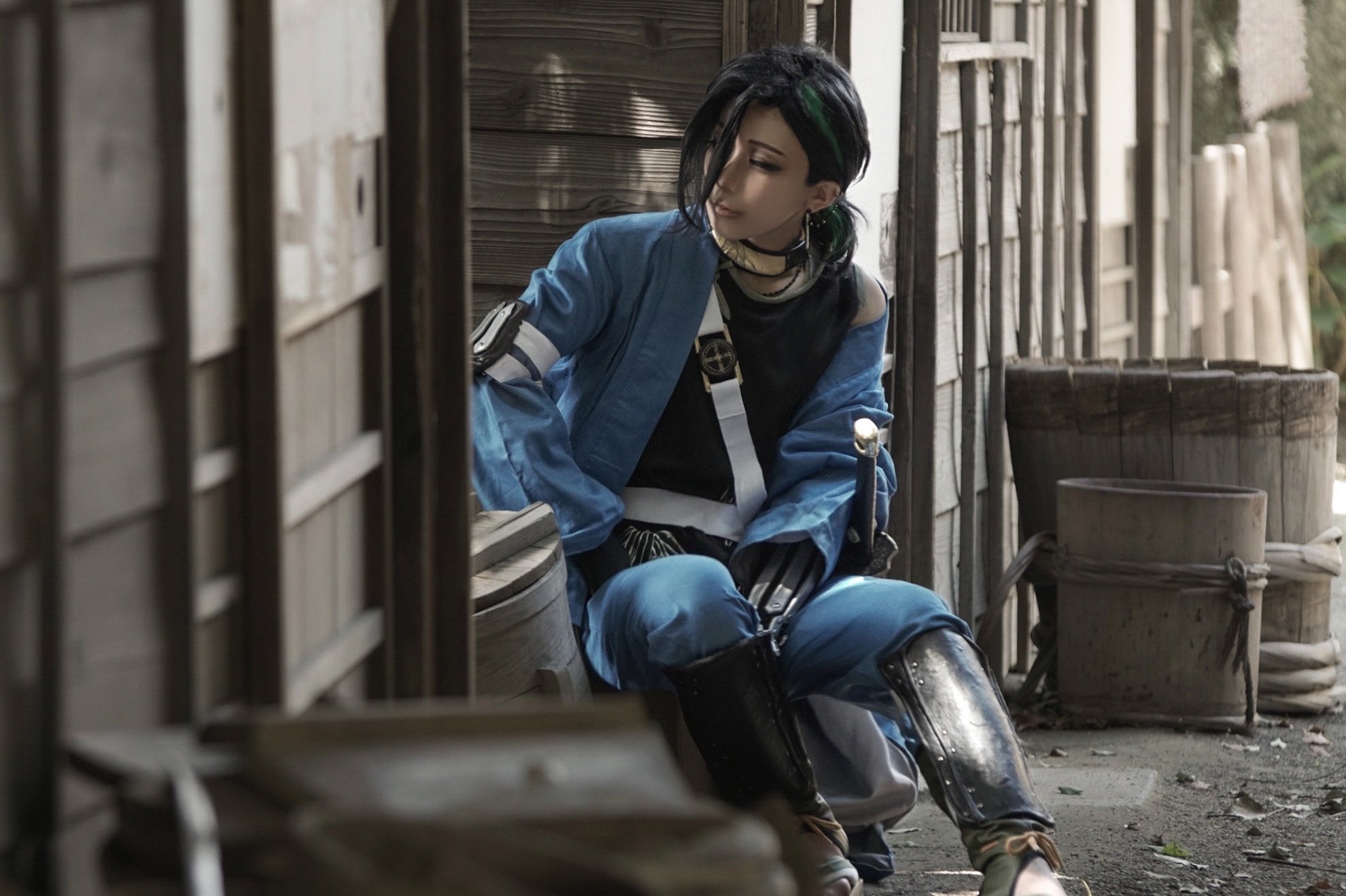 刀剣乱舞　コスプレ衣装　笹貫 梓💙🤍❤ on X: 