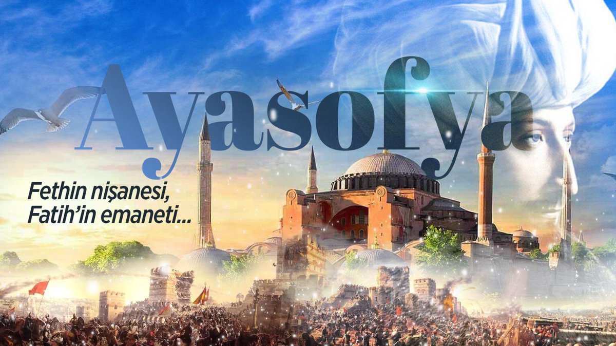 Sen hem sağ gözümün, hem sol gözümün dermanısın Ayasofya...

24 Temmuz 2020'de #AyasofyaCamii’nin dirilişi ile dualarımız gerçek oldu.