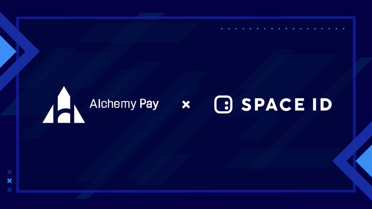 AlchemyPay's tweet photo. .#AlchemyPay has integrated the Web3 Name SDK powered by @SpaceIDProtocol, allowing users to enter addresses using domain names ended by .bnb/.arb(@SID_bnb &amp; @SID_arb) to easily purchase &amp; sell crypto.

Read more at: 
https://t.co/lLrnpU7MfP

$ACH https://t.co/ExNfoNZ8Zn