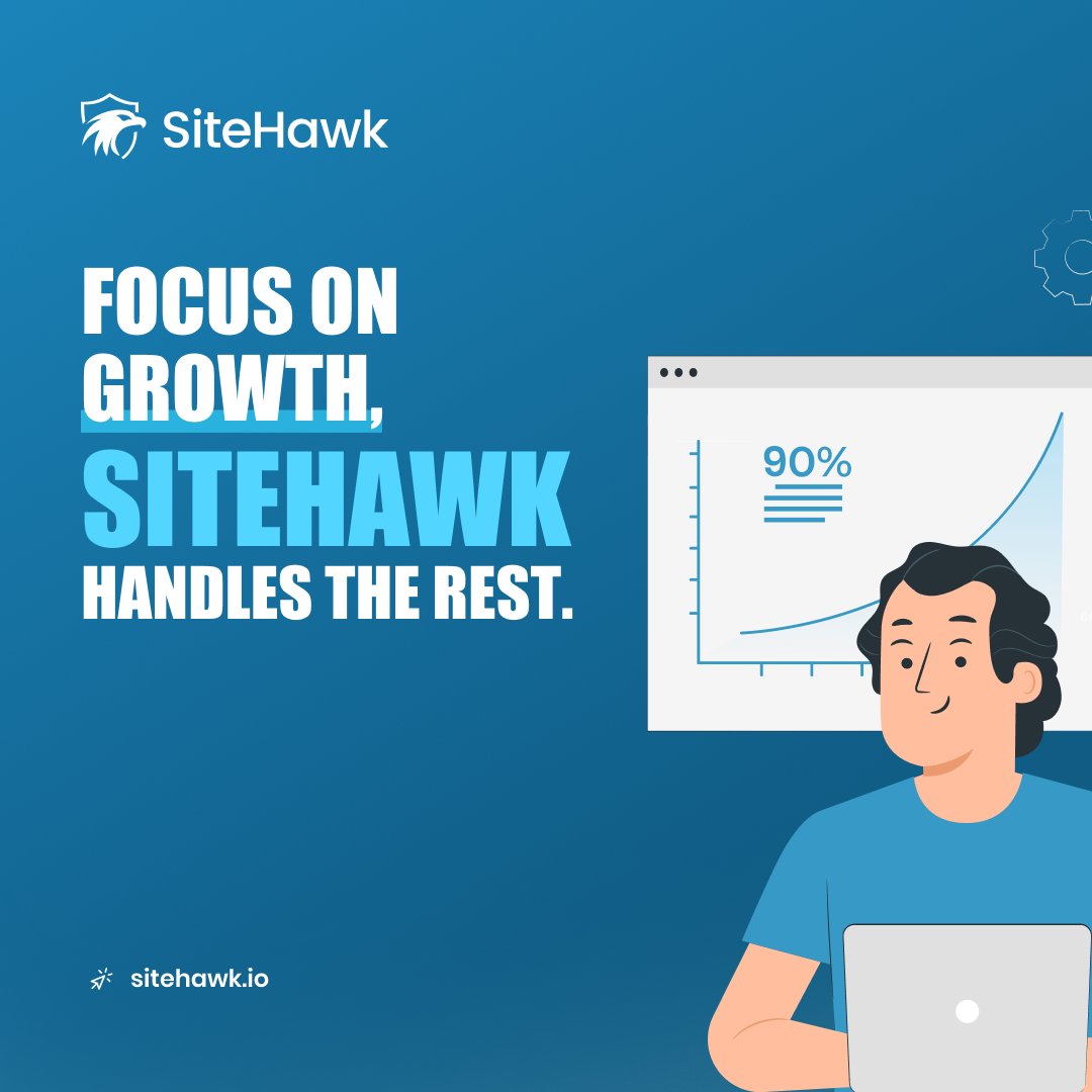 sitehawk_io's tweet photo. Your business requires your full attention. Spend less time on technical aspects like SSL certification by entrusting it to SiteHawk.🚀✨ https://t.co/isYbwix3bL