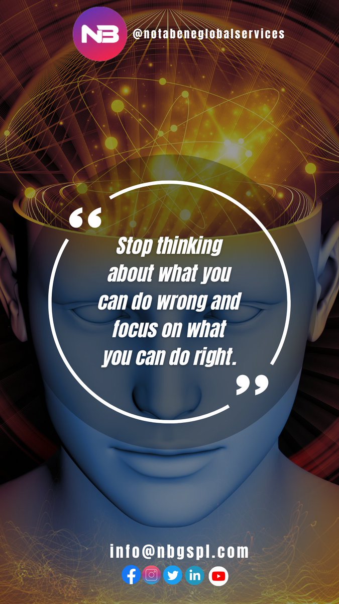 Stop thinking...
.
.
#notabeneglobalservices #officemotivation #motivation #explorepage #viral