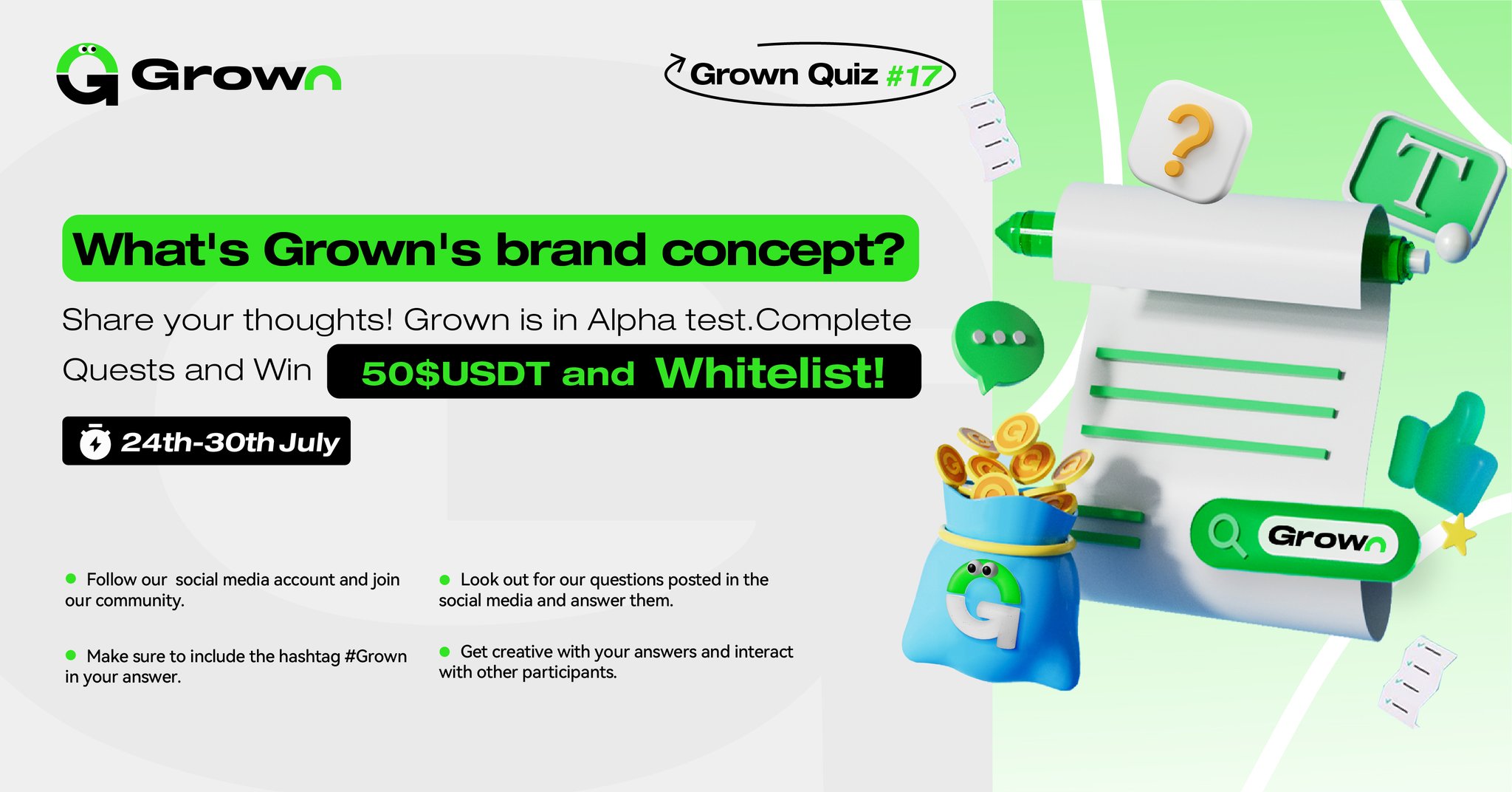 Grown on Twitter: "#Grown Quiz 🌱 #17 We are excited to launch our ...
