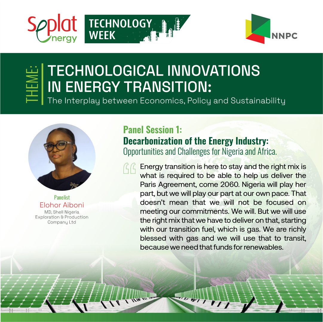 SeplatEnergy's tweet image. The 2023 Seplat Technology Week discussed and explored the role of technology in addressing pertinent challenges &amp;amp; possible solutions for the energy industry. 
#SeplatEnergy #TechnologySummit #EnergyInnovation