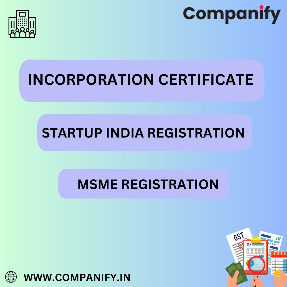 companify's tweet photo. Discover the Perfect Registration Option for Your Startup's Success.

For More Details:-
Call us: +91 8595901373
Website: https://t.co/fKQfh4romW

.
.
.
.
#startupadvice #finance #incorporation #MSME 

 #TwitterX https://t.co/iIAswis7Ke