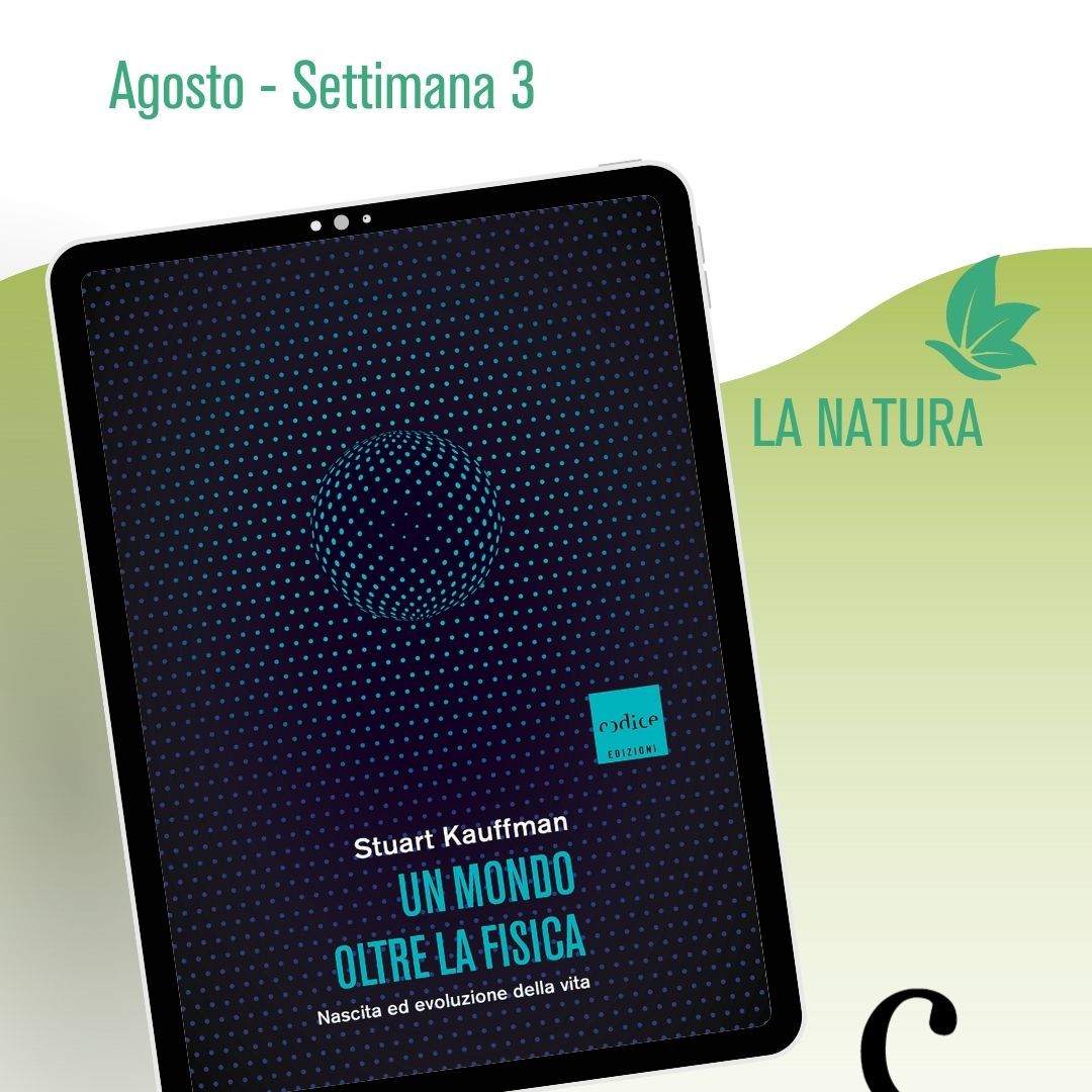 codice_edizioni's tweet photo. Speciale estate - Settimana 3: la natura
Un mondo oltre la fisica
https://t.co/5zNGVqShXJ
#EstateinCodice
#CodiceEdizioni #CodiceSaggistica #Unmondooltrelafisica #StuartKaufmann https://t.co/HorQu4wpEF