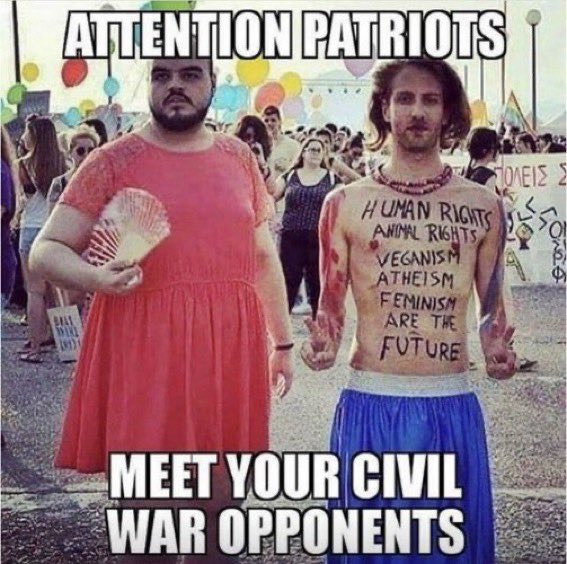 GainzKrypto's tweet photo. Civil War https://t.co/Bg7iHzCzKf