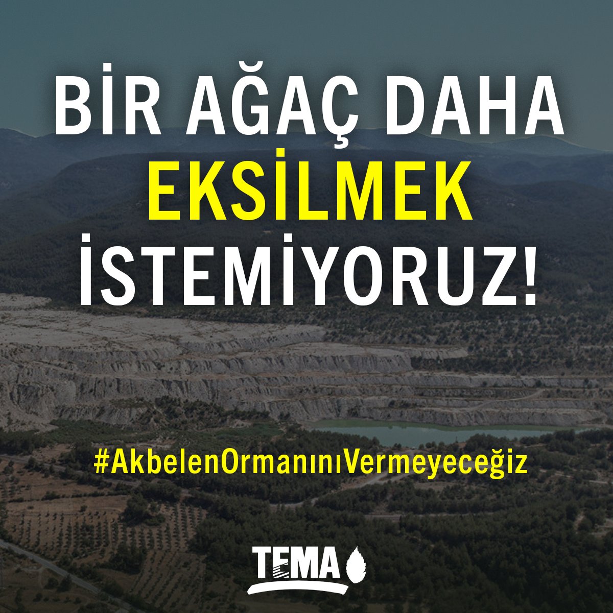 ❗Bir Ağaç Daha Eksilmek İstemiyoruz❗

Dün akşam saatleri itibariyle Akbelen’de yaşanan gelişmelerden endişe duyuyoruz.

📌 Muğla İkizköy'de milyonlarca canlının yuvası olan Akbelen Ormanı’nı korumak ve yaşatmak için 2 yılı aşkın süredir ormanda gece gündüz nöbet tutuluyor.