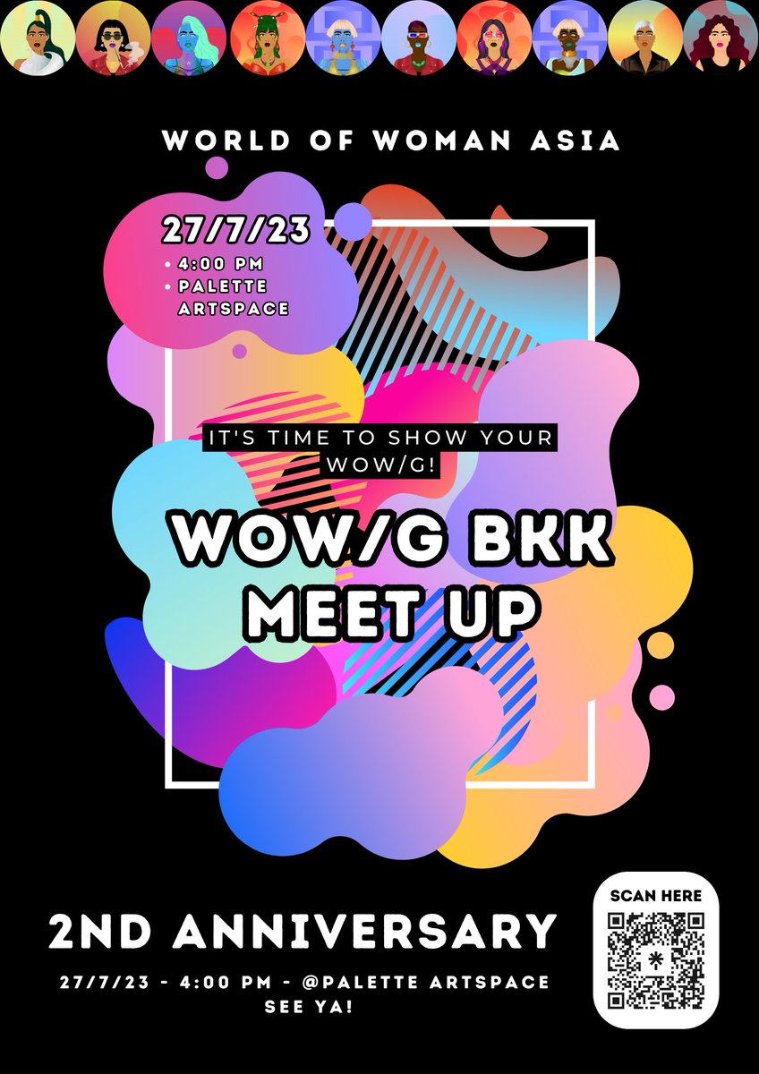 mild_panassayal's tweet photo. This Thursday will NOT be the same! 
Meet us at 2nd anniversary of @worldofwomennft @kashvii @weecentlai 
.
Register here:  https://t.co/kS9Jk2JNH3
📅 27.7.23 - 16.00 
📍Palette Artspace : https://t.co/blp361Q2vi https://t.co/msDnXBLyqD