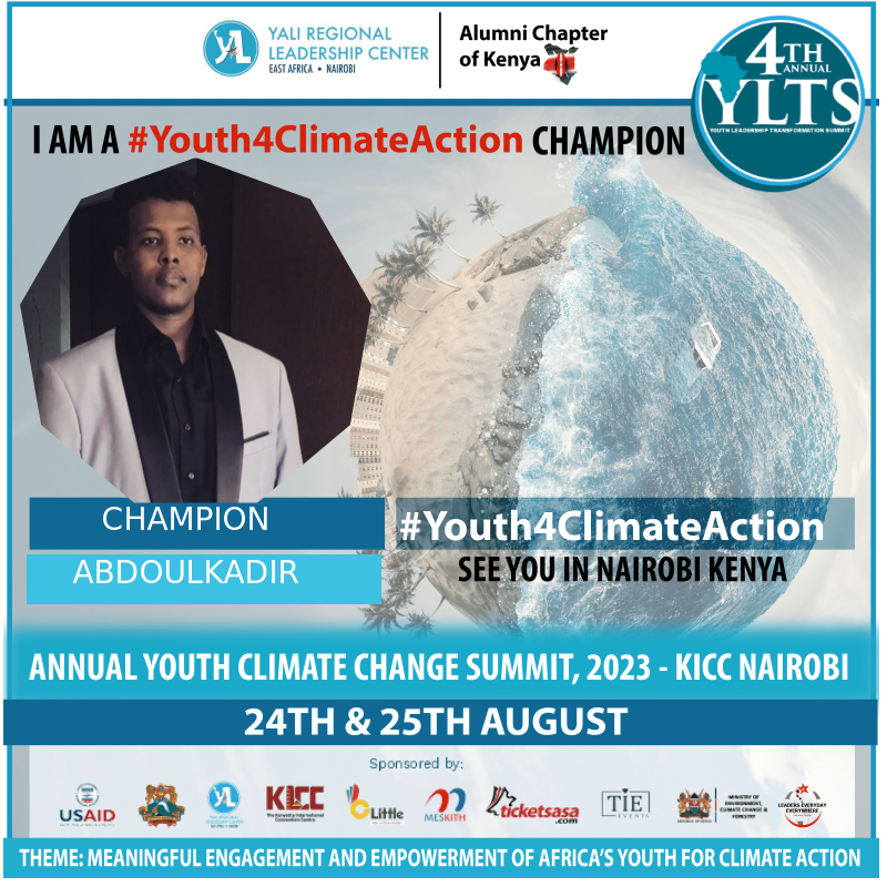 #youth4climateAction 
#Djibouti #AnnualyouthclimatechangeSummit2023 
#Yali